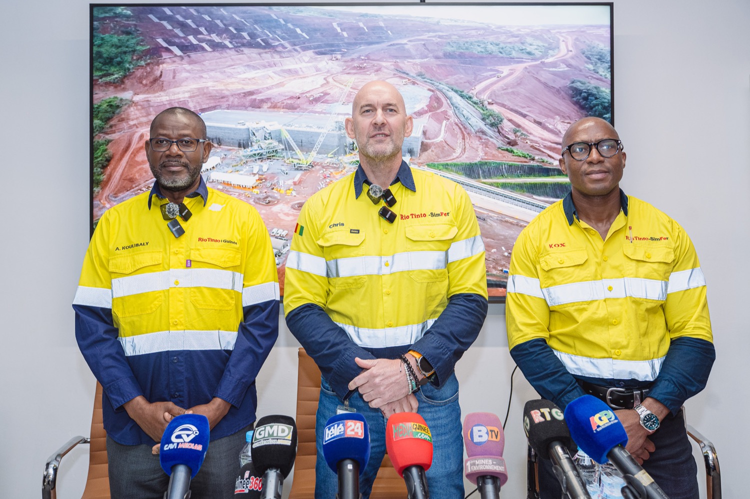 SimFer press conference on the Simandou project progress